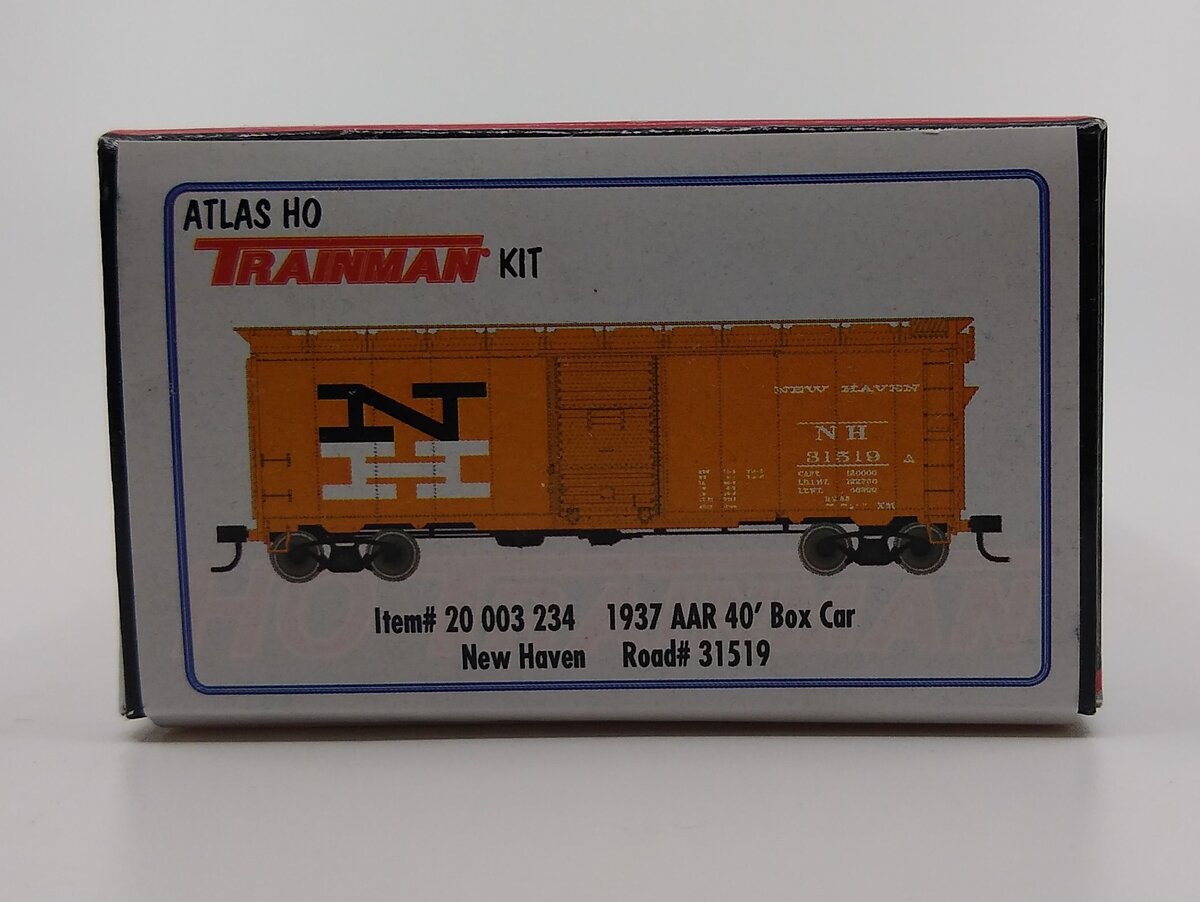 Atlas 20003234 HO New Haven 1937 40' Boxcar Kit #31519