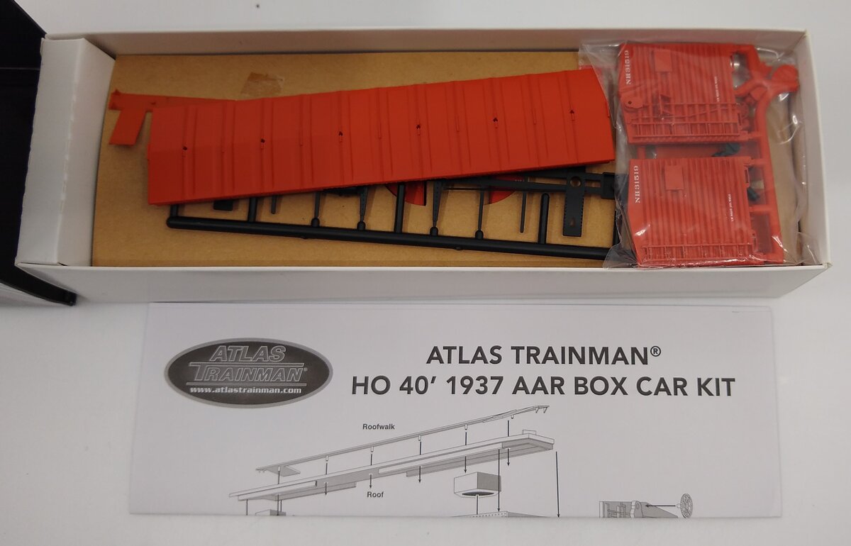 Atlas 20003234 HO New Haven 1937 40' Boxcar Kit #31519