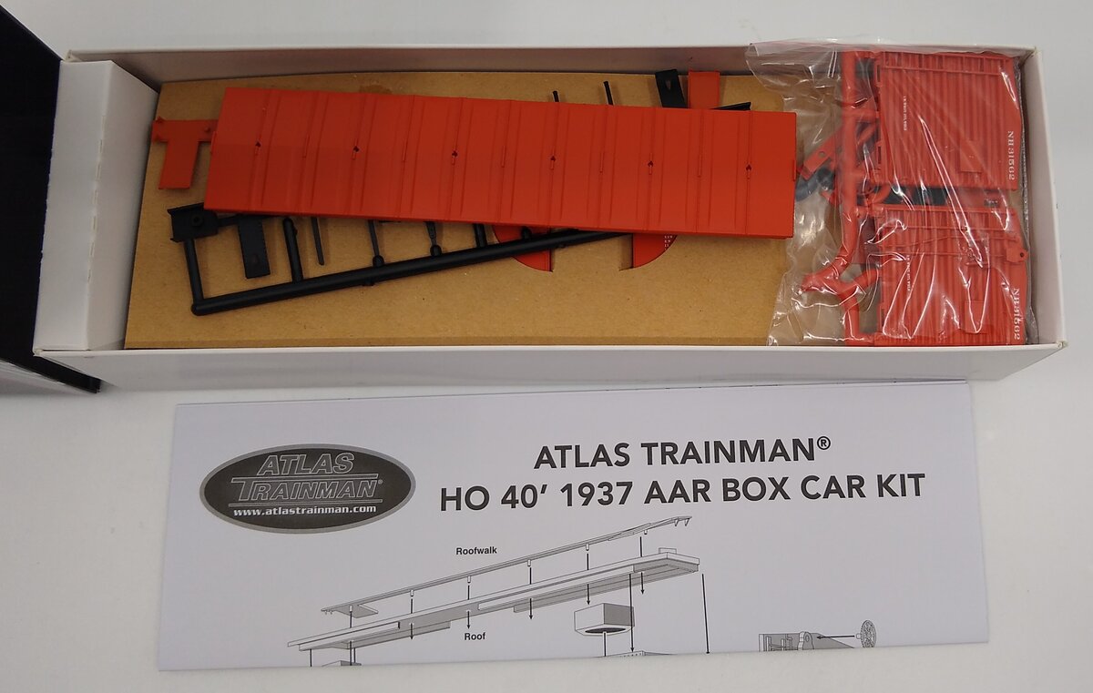 Atlas 20003235 HO New Haven 1937 40' Boxcar Kit #31562