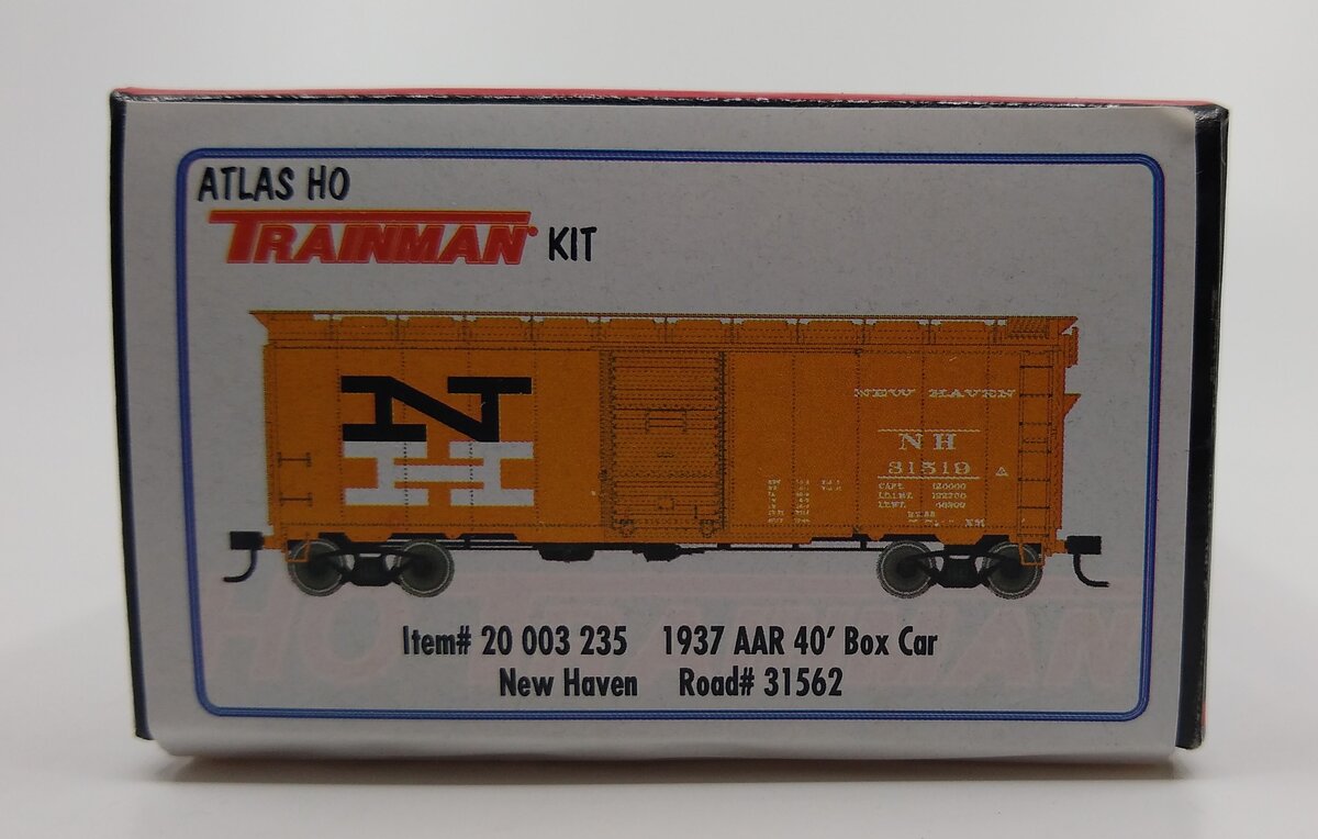 Atlas 20003235 HO New Haven 1937 40' Boxcar Kit #31562