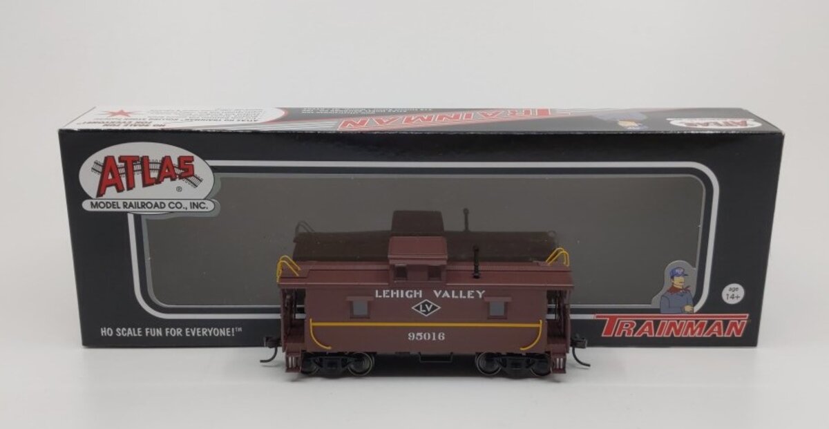 Atlas 20003684 HO Lehigh Valley Cupola Caboose #95016