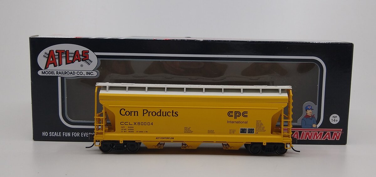 Atlas 20004868 HO Corn Products Trainman® ACF® 3560 Covered Hopper #80004