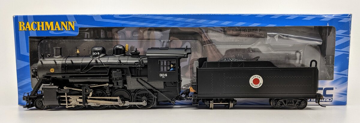 Bachmann 51310 HO Lehigh & New England 2-8-0 Steam Loco w