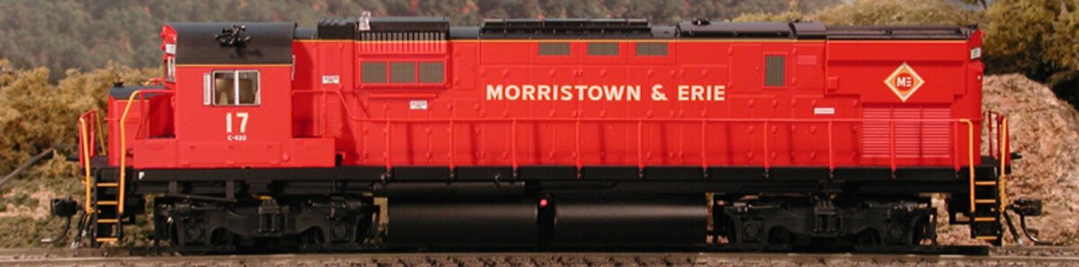 Bowser 23921 HO Morristown & Erie Alco C430 Standard DC #16