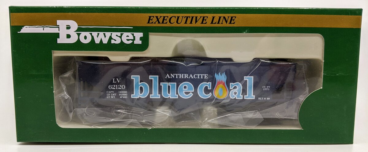 Bowser 41154 HO Lehigh Valley 70-Ton 3-Bay Offset Hopper Executive Line #62120