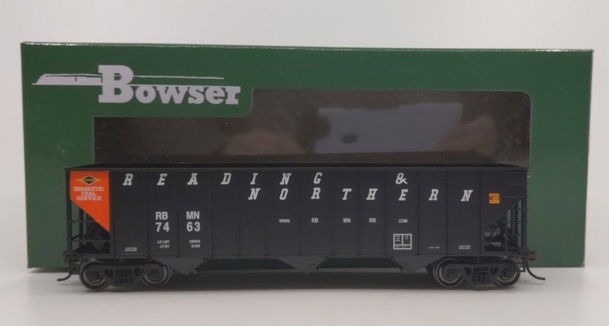 Bowser 41187 HO R&N 100 Ton Hopper w/ Red End #7463