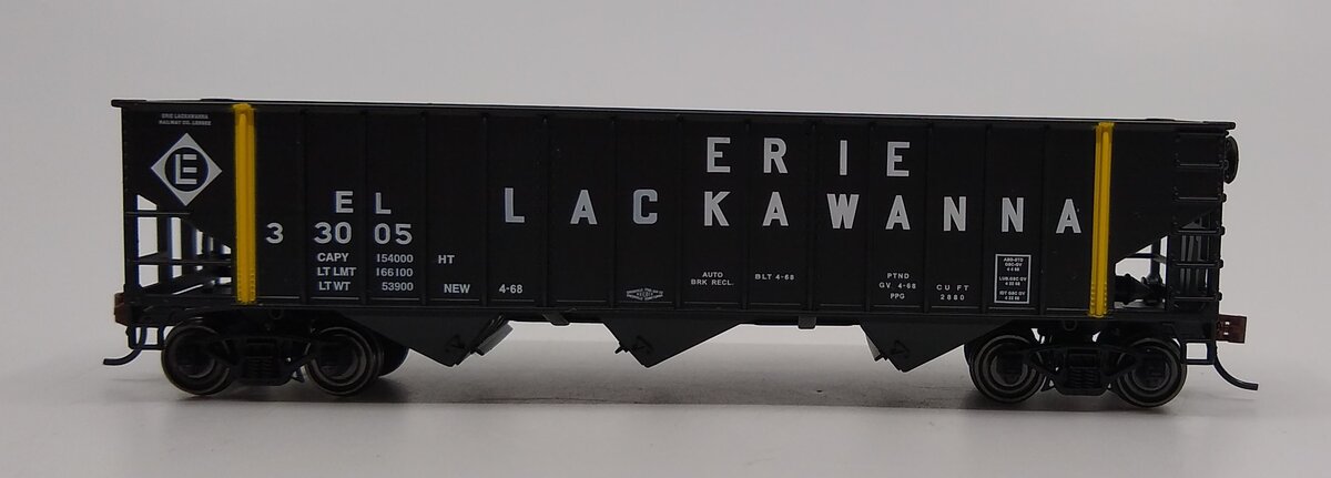Bowser 41832 HO Erie Lackawanna 70 Ton 14 Panel Hopper Car Kits #33005