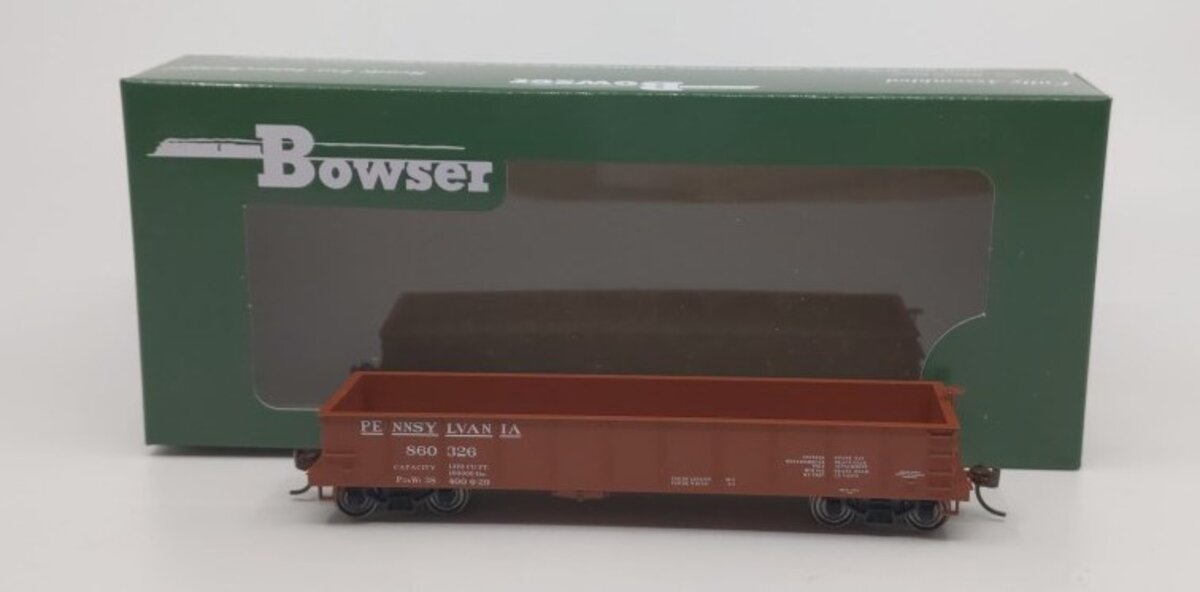 Bowser 41930 HO Pennsylvania GS Gondola Car Kits & Ready-to-Run #860326