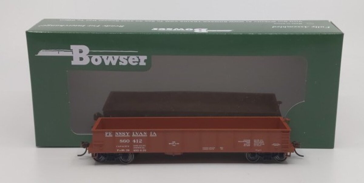 Bowser 41932 HO Pennsylvania GS Gondola Car Kits & Ready-to-Run #860412