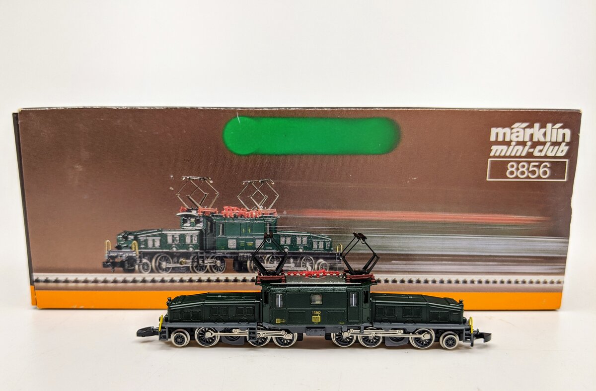 Marklin 8856 Z Scale SBB Class Be 6/8III Crocodile Freight Electric Locomotive
