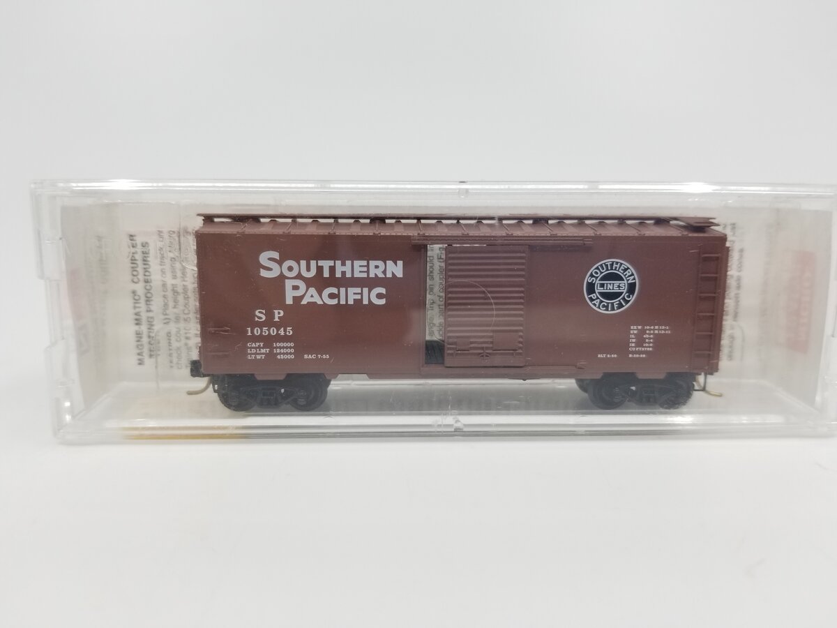 Micro-Trains 02000080 N Southern Pacific 40' Single Door Boxcar #105045