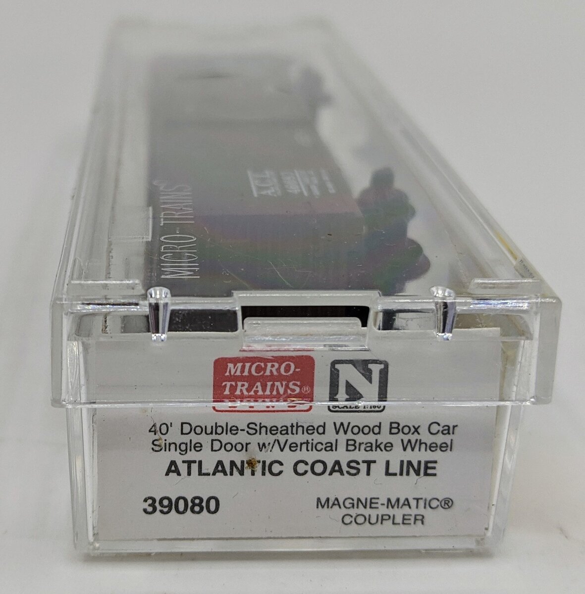 Micro-Trains 03900080 N Atlantic Coast Line 40' Double Sheathed Boxcar #46683