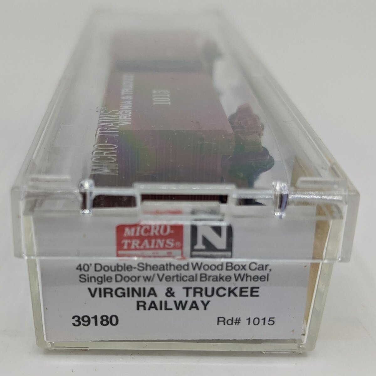 Micro-Trains 03900180 N Virginia & Truckee 40' Double Sheathed Boxcar #1015