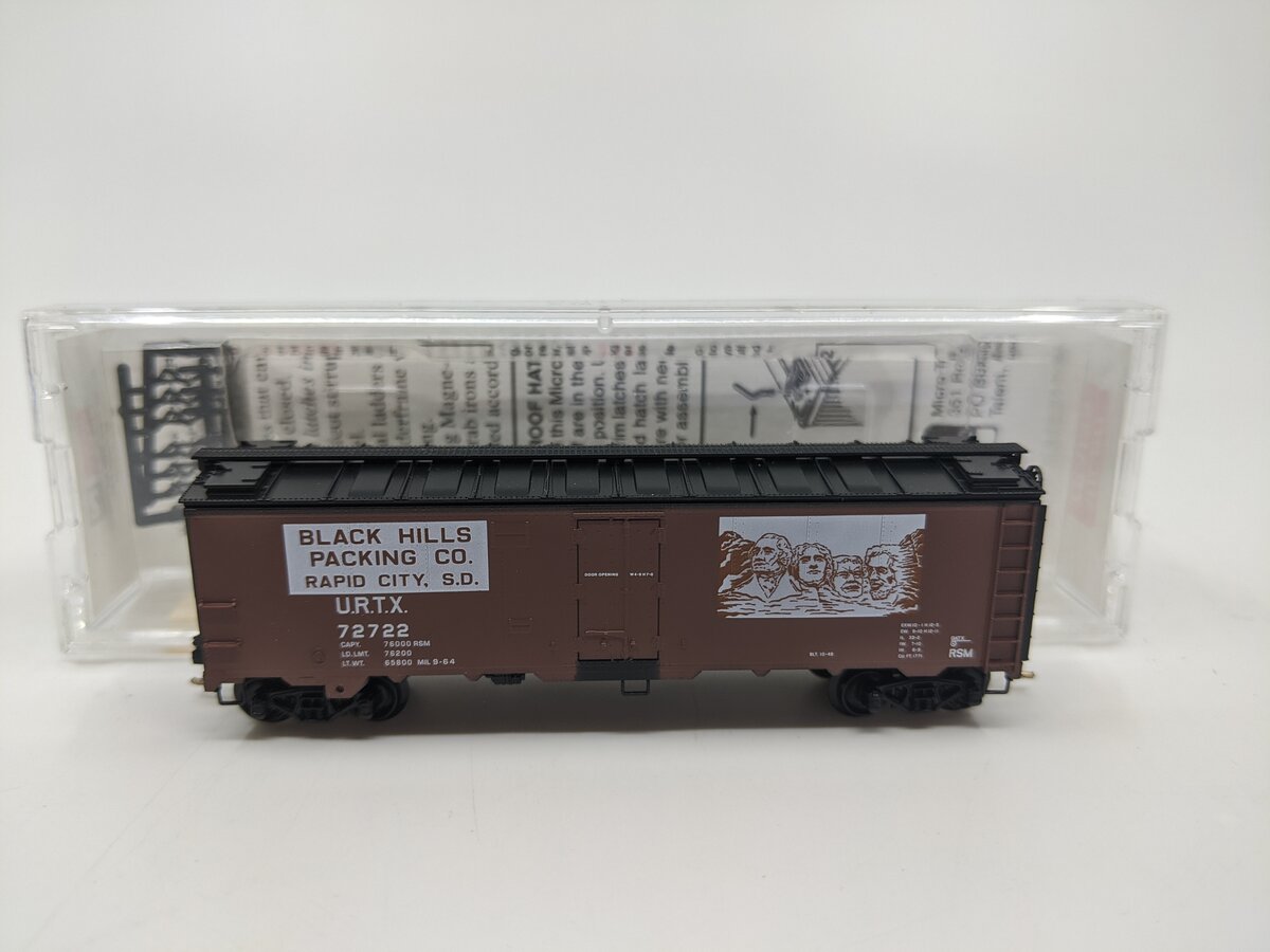 Micro-Trains 05900530 N Black Hills Packing 40' Steel Side Ice Reefer #72722