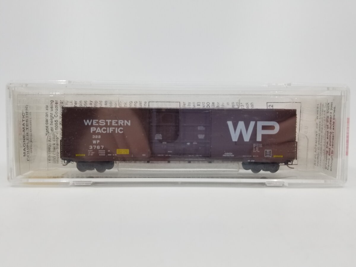 Micro-Trains 10200050 N WP 60' Excess Height Double Plug Door Boxcar #3767