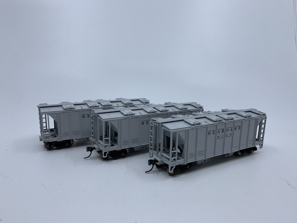 Kato 38-0111 HO Seaboard ACF 70T Covered Hopper Set (Pack of 3)