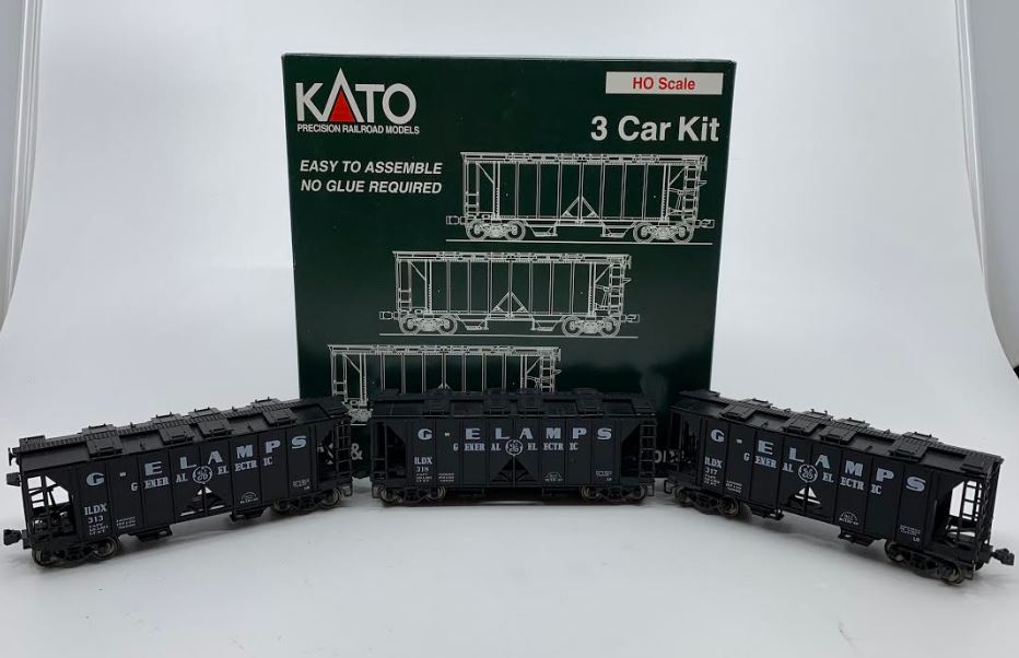 Kato 38-0202 HO Scale ACF Hopper GE Lamps Kits (Set of 3)