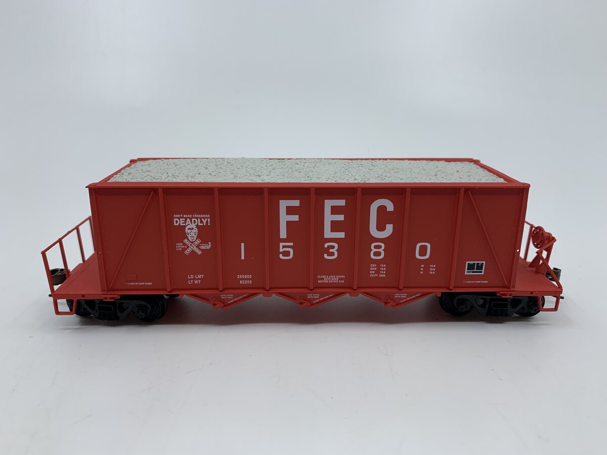 Walthers 932-7053 Florida East Coast 40' Ortner Aggregate Car #15380