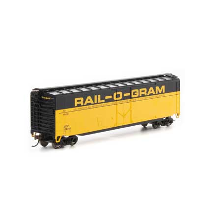 Athearn 7029 HO Scale ATSF (Rail-O-Gram) 50' Plug Door Boxcar #52045