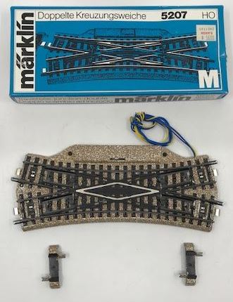 Marklin 5207 HO M Track Scale Double-Slip Switch Turnout