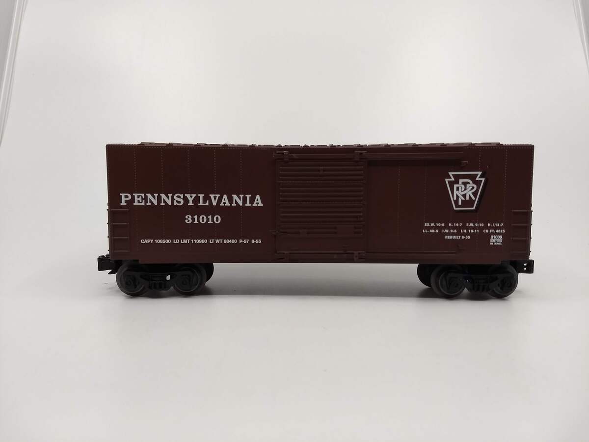 Lionel 6-81006 O PRR Hi-Cube Boxcar