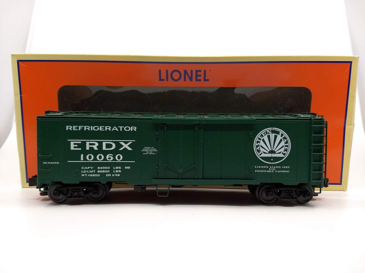 Lionel 6-84120 O Eastern States ERDX 40' Steel Reefer