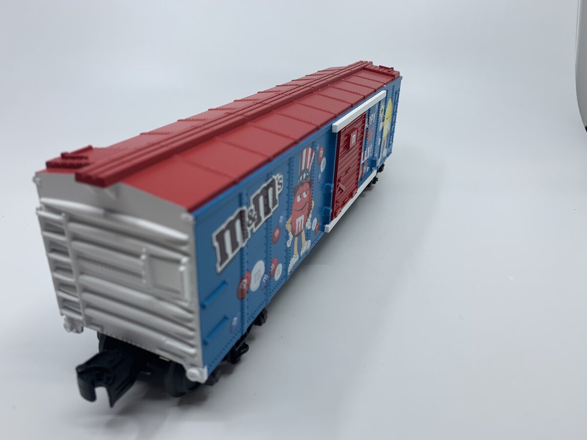 MTH 30-74540 O Gauge M&M'S 4th of July Box Car