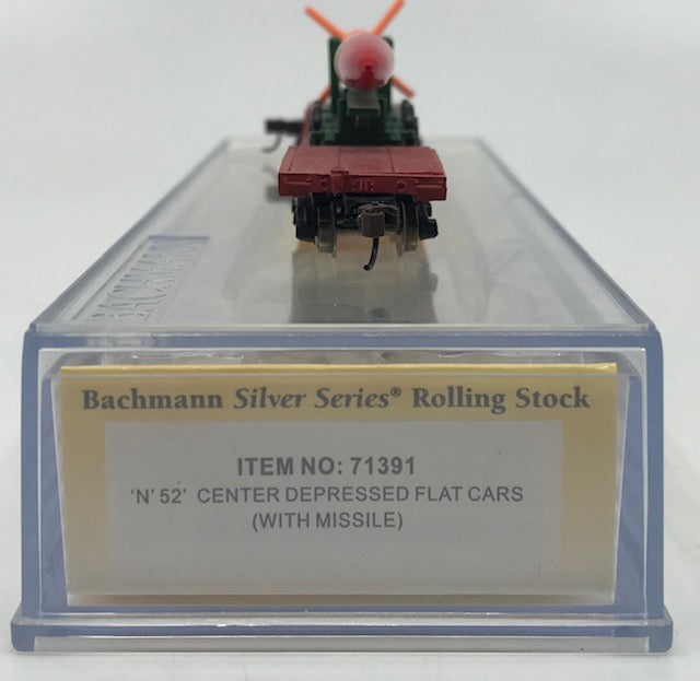 Bachmann 71391 USAF 52' Flatcar with Missile #113202