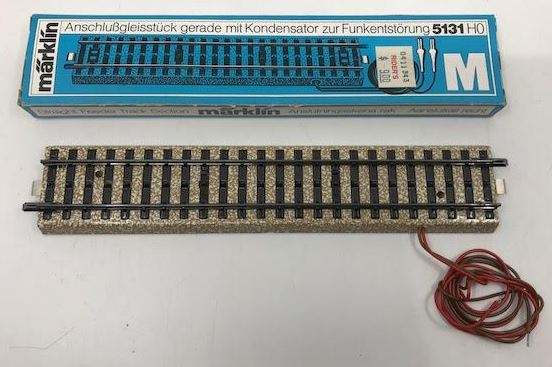 Marklin 5131 HO Scale M Feeder Track Section