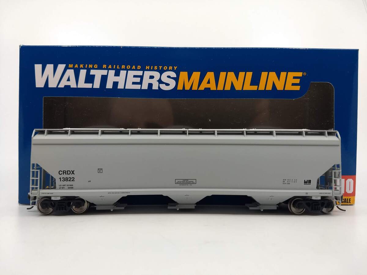 Walthers 910-7617 CRDX 60' NSC 5150 3-Bay Covered Hopper #13822