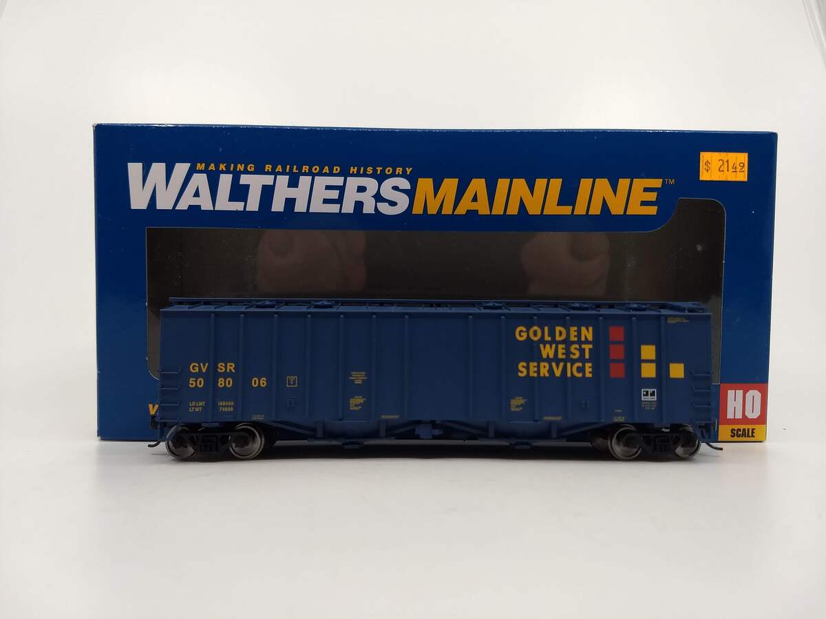 Walthers 910-7211 HO Golden West GVSR 50' 2-Bay Airslide Covered Hopper #508006