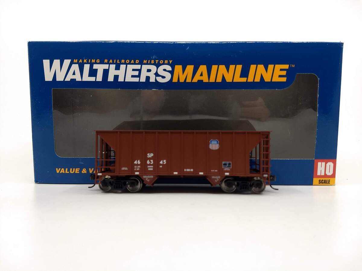 Walthers 910-6908 Union Pacific SP 34' 100-Ton 2-Bay Hopper #466345