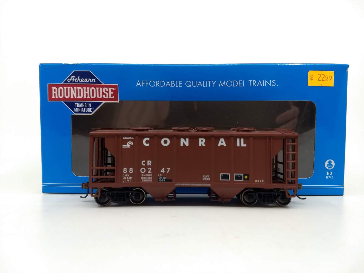 Roundhouse 15706 HO Conrail PS-2 2003 2-Bay Covered Hopper #880247
