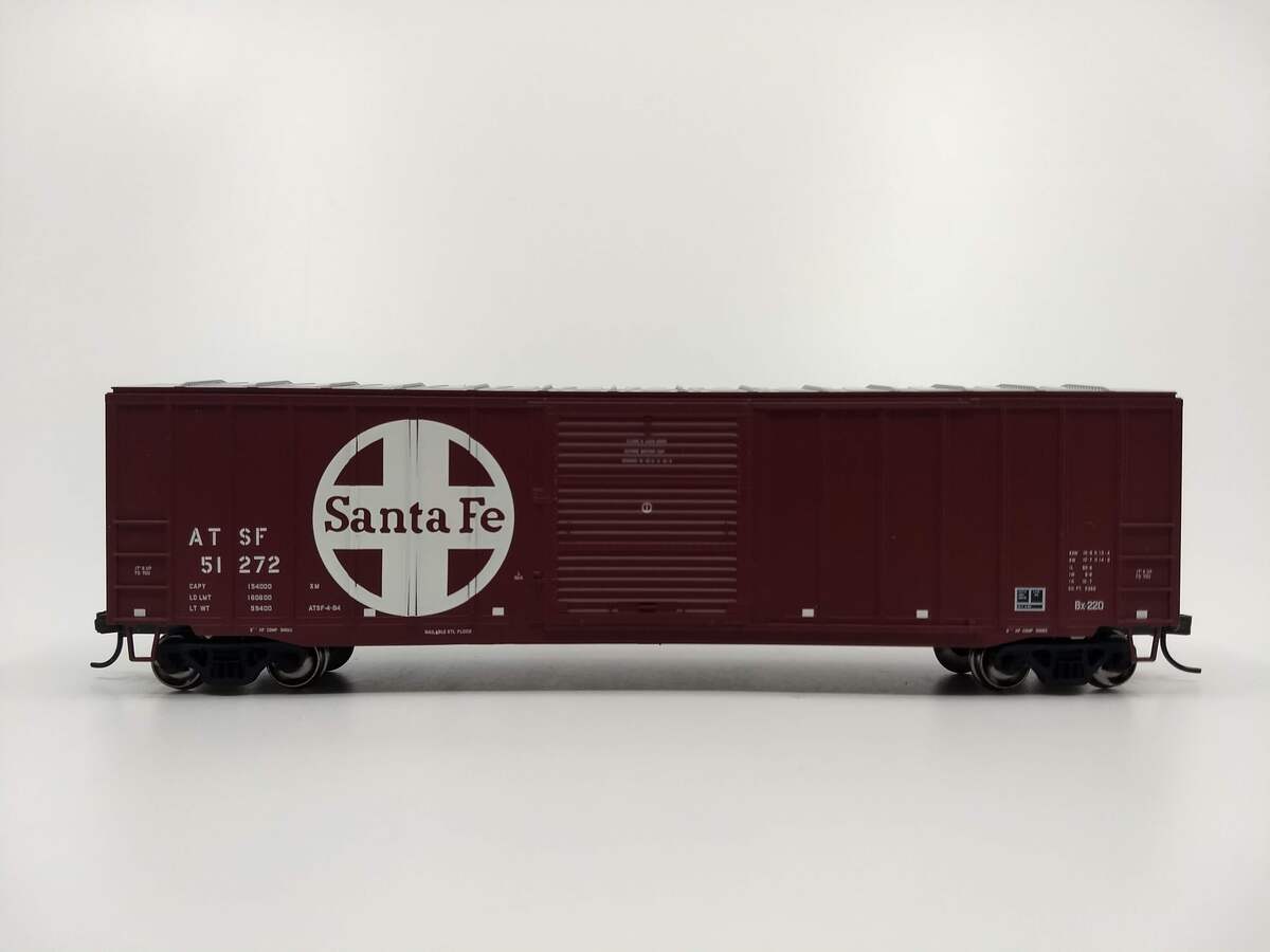 Atlas 20001095 TrainMan HO Scale Santa Fe 50' 6" Box Car #51272