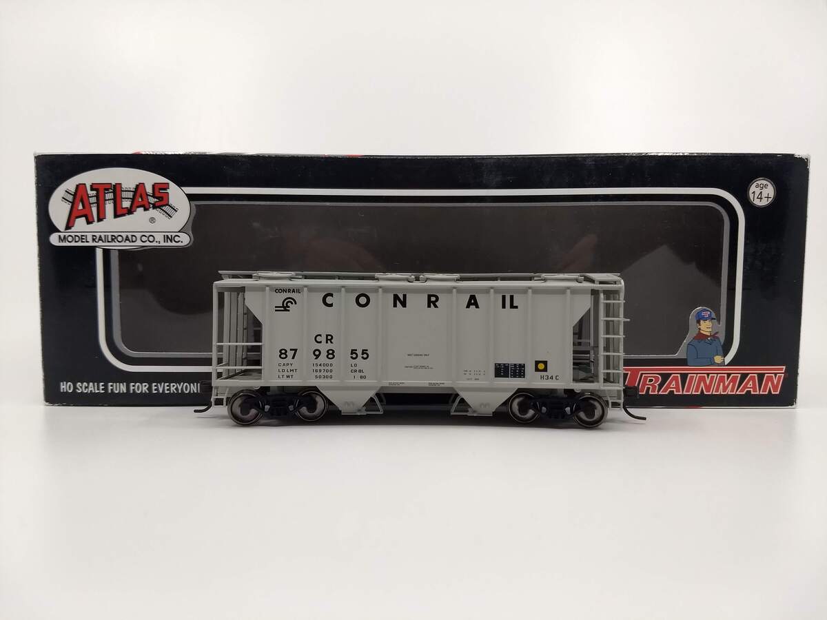 Atlas 11291 HO HO Conrail PS-2 Covered Hopper #879855