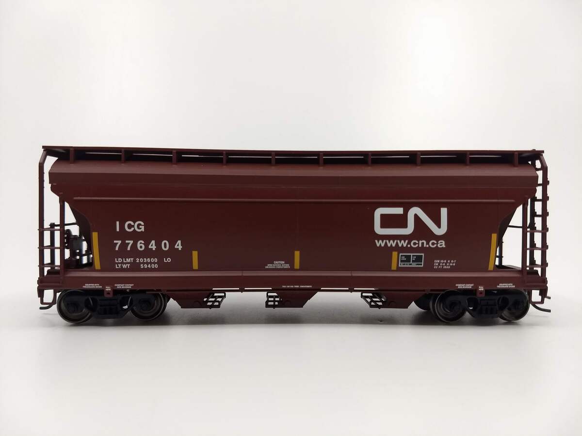 Atlas 20003418 HO Canadian National ACF 3560 Covered Hopper Car #776404