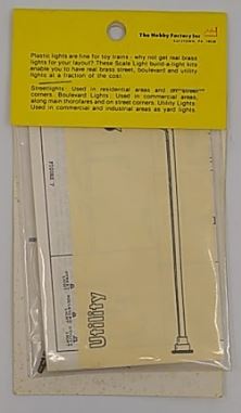 The Hobby Factory 623 N Scale N Scale Brass Unitlity Lights
