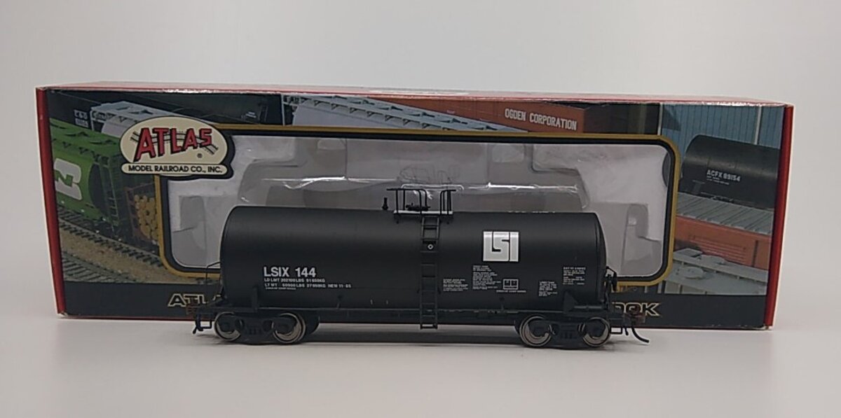 Atlas 6244-2 HO Liquid Sugars LSIX 17,600 Gallon Corn Syrup Tank Car #144