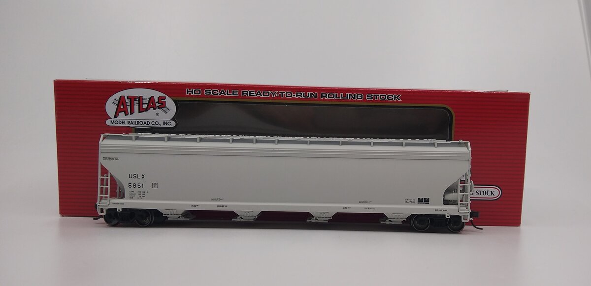 Atlas 20003575 HO GE Railcar ACF 5701 4-Bay Grain Hopper #5851