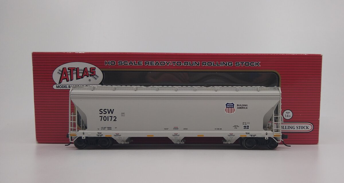 Atlas 20002859 HO Union Pacific Building America ACF Centerflow Hopper #70172