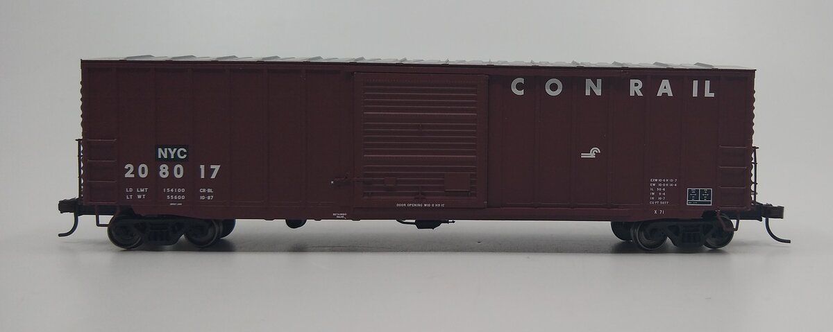 Atlas 20004755 HO CSX Conrail NYC Patch 50' Precision Design Box Cars #208017