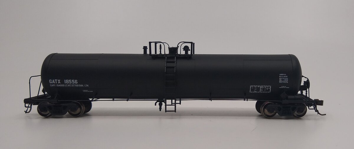 Atlas 20005396 HO Linseed Oil GATX 20,700-Gallon Tank Car #18556