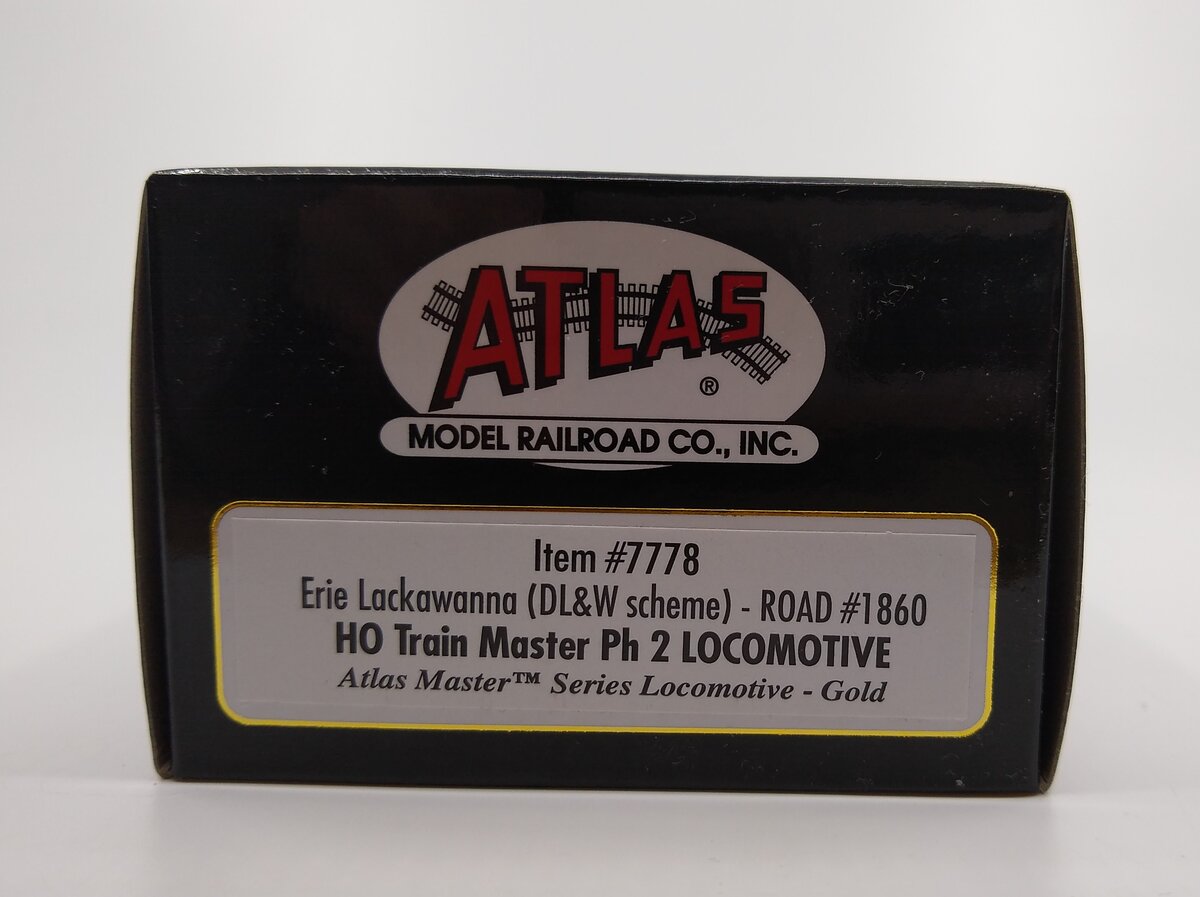 Atlas 7778 HO Erie Lackawanna Ph 2 Diesel Locomotive #1860
