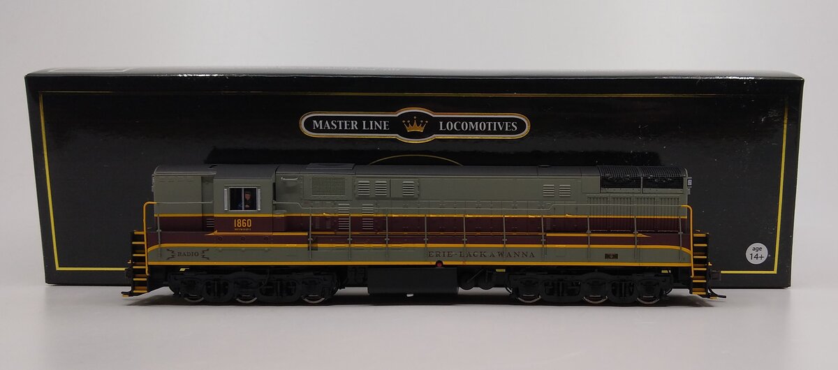 Atlas 7778 HO Erie Lackawanna Ph 2 Diesel Locomotive #1860