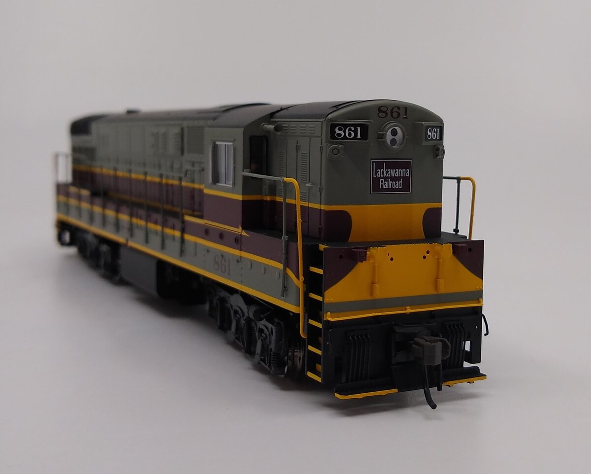 Atlas 7774 HO Scale Lackawanna Ph 2 Diesel Locomotive #861