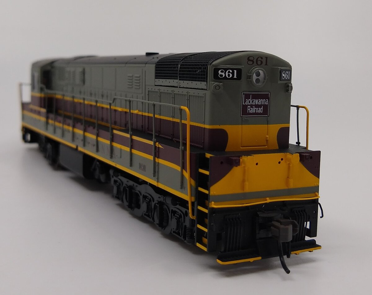 Atlas 7774 HO Scale Lackawanna Ph 2 Diesel Locomotive #861