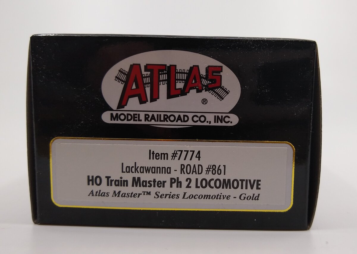 Atlas 7774 HO Scale Lackawanna Ph 2 Diesel Locomotive #861