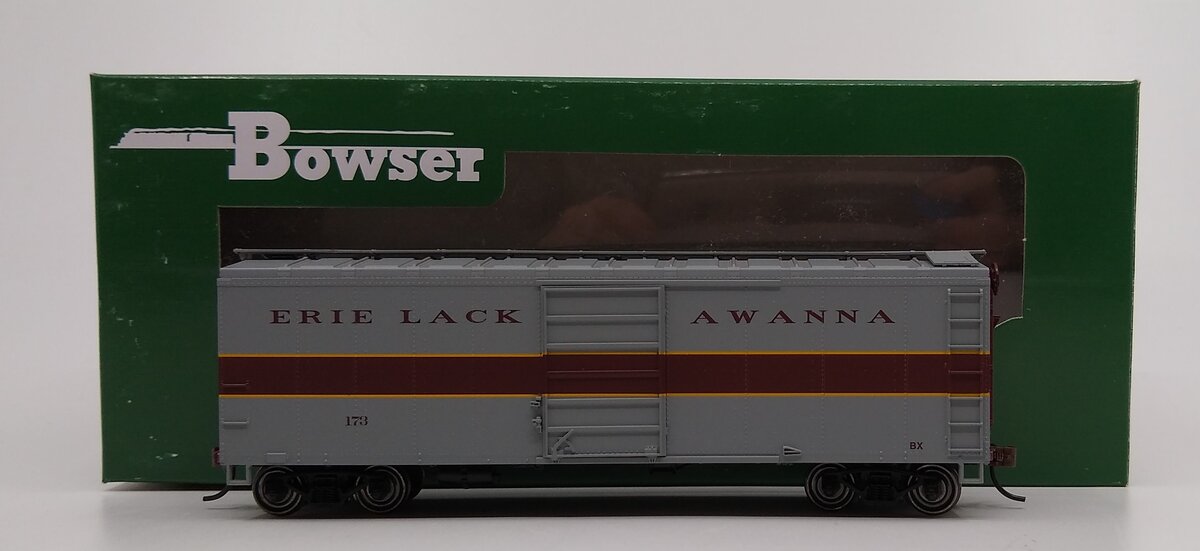 Bowser 41775 HO Erie Lackawanna 40' Boxcar #173