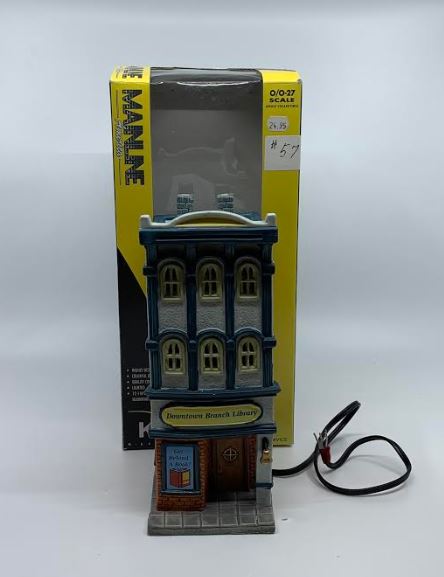 K-Line 43046 3-Story Ceramic Library Building