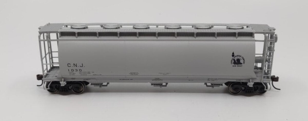 Atlas 20004367 HO Jersey Central 3-Bay Cylindrical Hopper #1030